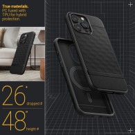 Калъф Spigen Caseology Parallax Magsafe за iPhone 15 Pro, Matte Black