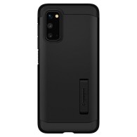 Spigen Tough Armor хибриден кейс с най-висока степен на защита Tech за Samsung Galaxy S20, Black