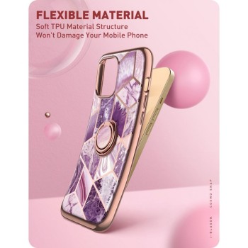 Калъф SUPCASE IBLSN COSMO SNAP за IPHONE 13 PRO MAX, Marble purple
