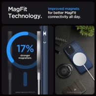 Калъф Spigen Mag Armor Magsafe за iPhone 15 Pro, Navy Blue