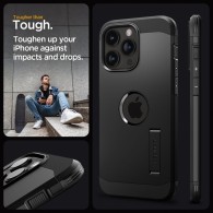 Калъф Spigen Tough Armor Mag Magsafe за iPhone 15 Pro, Black