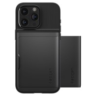 Калъф Spigen Slim Armor CS за iPhone 15 Pro, Black