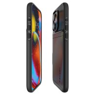 Калъф Spigen Slim Armor CS за iPhone 15 Pro, Black