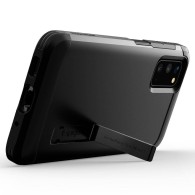 Spigen Tough Armor хибриден кейс с най-висока степен на защита Tech за Samsung Galaxy S20, Black