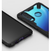Удароустойчив хибриден кейс Ringke Fusion X за Huawei P30 Lite, Черен