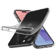 Калъф Spigen Liquid Crystal за iPhone 15 Plus, Crystal Clear