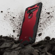 Удароустойчив хибриден кейс Ringke Fusion X за  LG G8 ThinQ, Черен