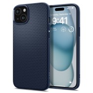 Калъф Spigen Liquia Air за iPhone 15, Navy Blue