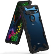 Удароустойчив хибриден кейс Ringke Fusion X за  LG G8 ThinQ, Черен