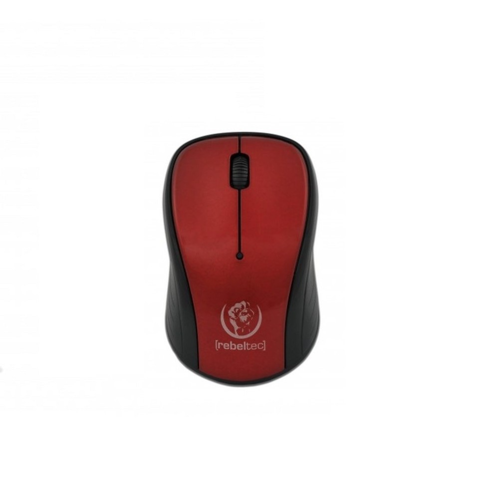 Мишка безжична Rebeltec Comet, Червен