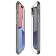Калъф Spigen Ultra Hybrid за iPhone 15, Crystal Clear