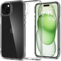 Калъф Spigen Ultra Hybrid за iPhone 15, Crystal Clear
