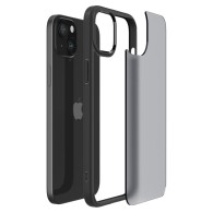 Калъф Spigen Ultra Hybrid за iPhone 15, Frost Black