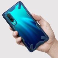 Удароустойчив хибриден кейс Ringke Fusion X за Huawei P30, Син