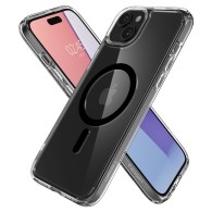 Калъф Spigen Ultra Hybrid Mag Magsafe за iPhone 15, Black