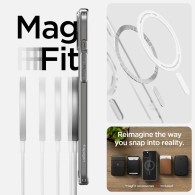 Калъф Spigen Ultra Hybrid Mag Magsafe за iPhone 15, Graphite