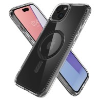 Калъф Spigen Ultra Hybrid Mag Magsafe за iPhone 15, Carbon Fiber