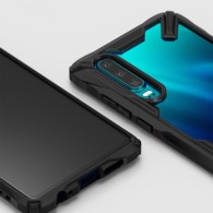 Удароустойчив хибриден кейс Ringke Fusion X за Huawei P30, Черен