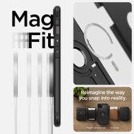 Калъф Spigen Tough Armor Mag Magsafe за iPhone 15, Black