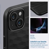 Калъф Spigen Caseology Parallax Magsafe за iPhone 15, Matte Black