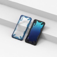 Удароустойчив хибриден кейс Ringke Fusion X за Huawei P Smart 2019, Син