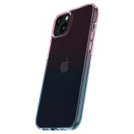 Калъф Spigen Liquid Crystal за iPhone 15, Crystal Gradation Pink