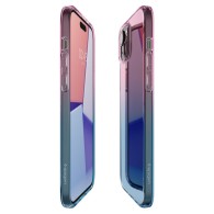 Калъф Spigen Liquid Crystal за iPhone 15, Crystal Gradation Pink