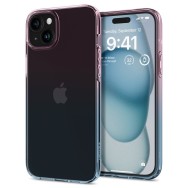 Калъф Spigen Liquid Crystal за iPhone 15, Crystal Gradation Pink
