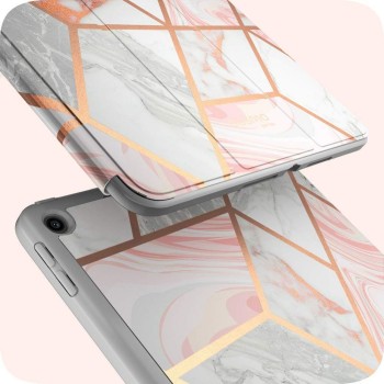 Калъф SUPCASE COSMO PENCIL за IPAD 10.2 2019/2020/2021, Marble