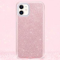 Силиконов кейс Tech-Protect TPU Glitter Shine за HUAWEI P40 LITE, Розов