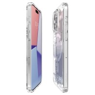 Калъф Spigen Ultra Hybrid Mag Magsafe за iPhone 15 Pro Max, Zero One Edition White