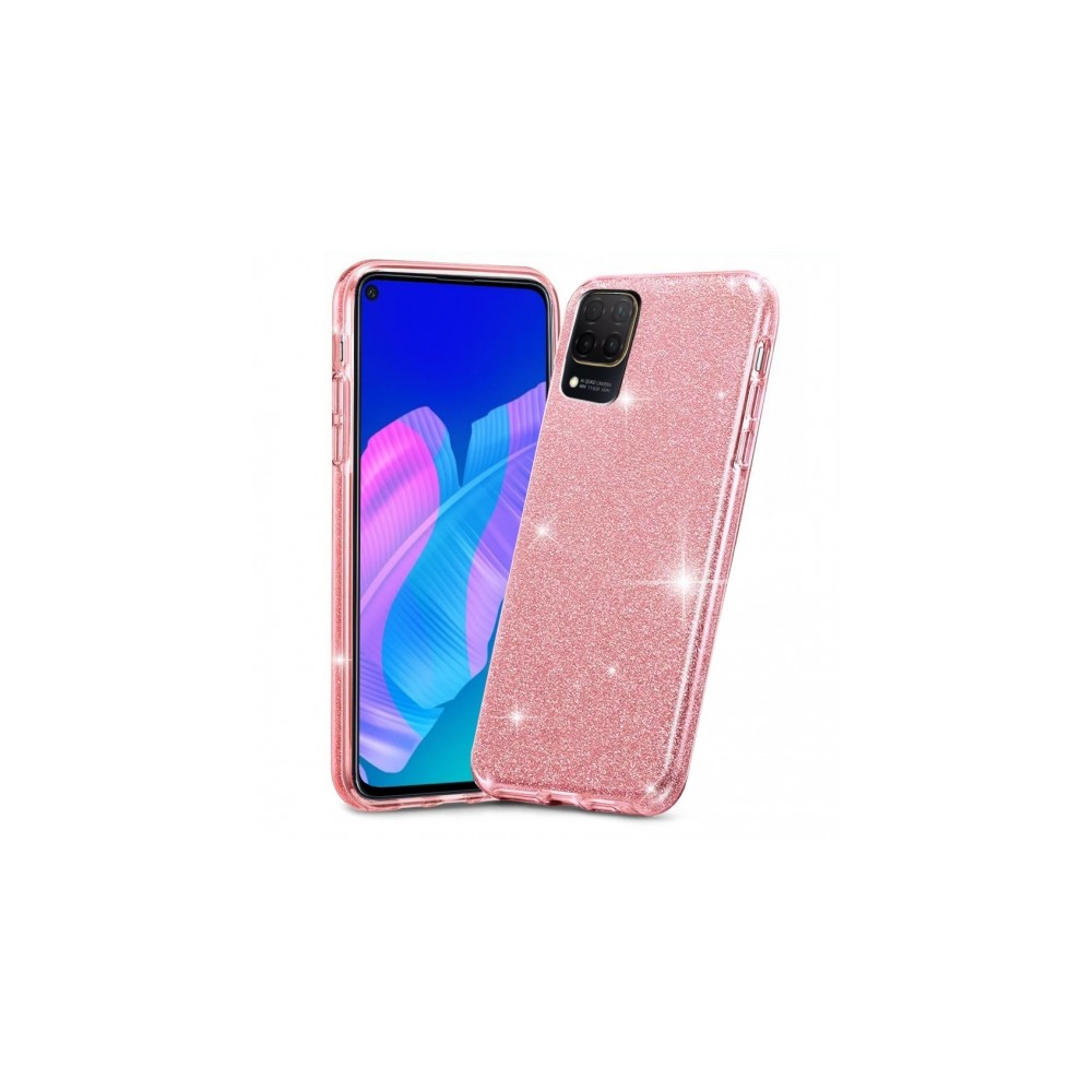 Силиконов кейс Tech-Protect TPU Glitter Shine за HUAWEI P40 LITE, Розов