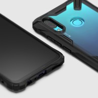 Удароустойчив хибриден кейс Ringke Fusion X за Huawei P Smart 2019, Черен