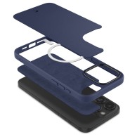 Калъф Spigen Cyrill Kajuk Mag Magsafe за iPhone 15 Pro, Navy