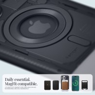 Калъф Spigen Classic C1 Mag Magsafe за iPhone 15 Pro, Graphite