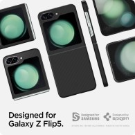 Калъф Spigen AirSkin Pro за Samsung Galaxy Z Flip 5, Black