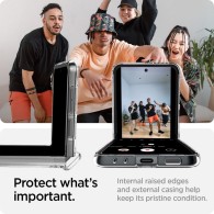 Калъф Spigen Thin Fit Pro за Samsung Galaxy Z Flip 5, Crystal Clear