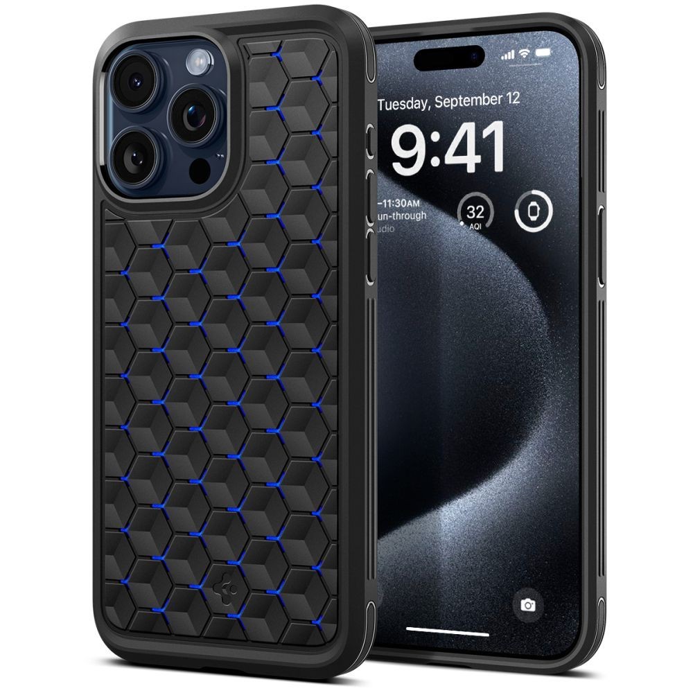 Калъф Spigen Cryo Armor за iPhone 15 Pro Max, Cyro Blue