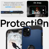 Калъф Spigen Tough Armor Mag Magsafe за iPhone 15, Navy Blue
