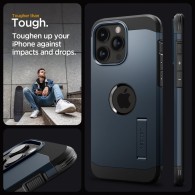 Калъф Spigen Tough Armor Mag Magsafe за iPhone 15 Pro, Metal Slate