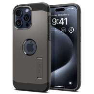 Калъф Spigen Tough Armor Mag Magsafe за iPhone 15 Pro, Gun Metal