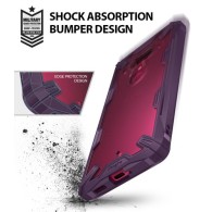 Удароустойчив хибриден кейс Ringke Fusion X за HTC U12 Plus, Черен