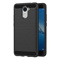 Силиконов калъф Flexible Carbon за Huawei Y7/Enjoy 7 Plus/Nova Lite Plus 2017/Y7 Prime, Черен