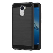 Силиконов калъф Flexible Carbon за Huawei Y7/Enjoy 7 Plus/Nova Lite Plus 2017/Y7 Prime, Черен