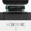 Поставка за таблет и телефон Ugreen Backseat Car Mount Adjustable Headrest (80627 LP362), Черен