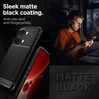 Калъф Spigen Rugged Armor За OnePlus Nord 3 5G, Matte Black