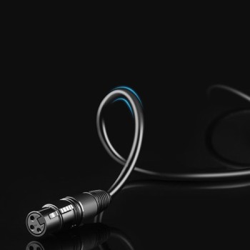 Кабел Ugreen microphone cable XLR (female) - 6,35 mm jack (male) 2m. (20719 AV131), Черен