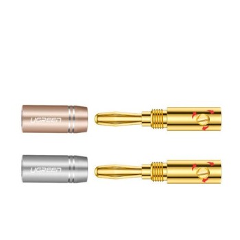 Кабел Ugreen banana connectors plugs gold plated aluminium alloy multicolour (50382 AV149)