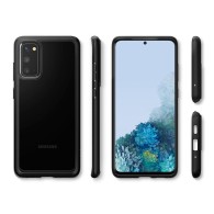 Spigen Ultra Hybrid хибриден кейс с най-висока степен на защита за Samsung Galaxy S20, Matte Black