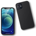 Калъф Ugreen Protective Silicone Case Soft Flexible Rubber Cover за iPhone 12 mini, Черен